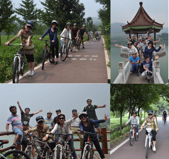 龙池山 骑行活动圆满举行                        
